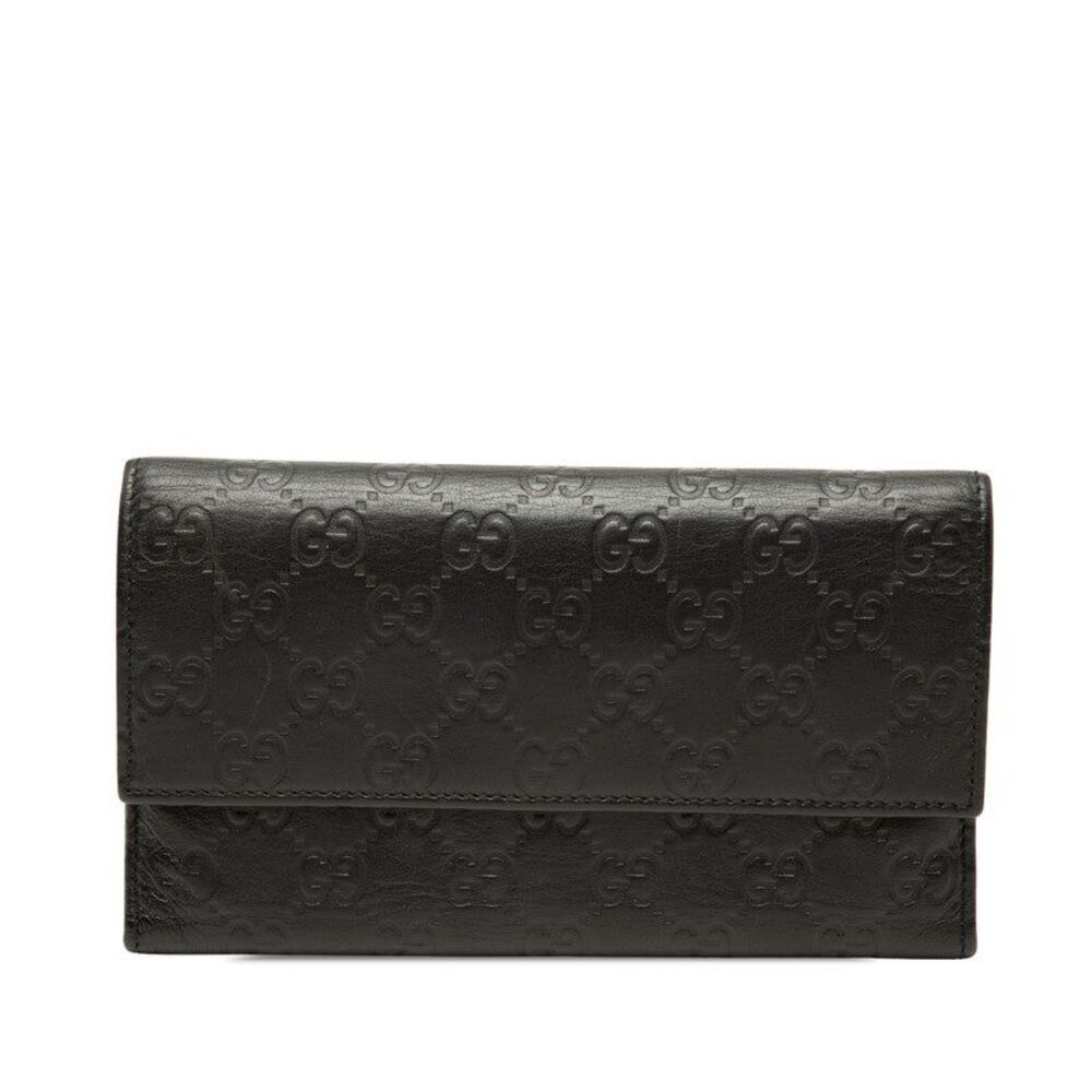 Gucci Guccissima Tri-fold Wallet